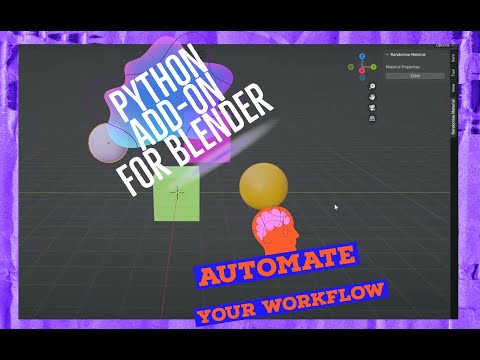 Randomize Color Add-On for Blender