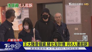 王大陸查個資.替女友討債 共6人遭起訴｜TVBS新聞 @TVBSNEWS01