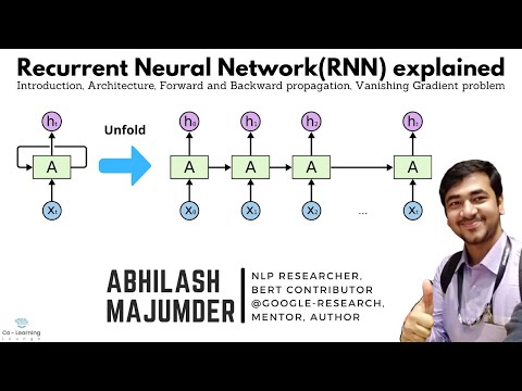 Recurrent Neural Network(RNN) in NLP(Deep Learning/AI) explained by Abhilash | Sequence model | LSTM