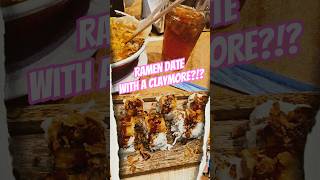 On a date kinda nervous 😓 🍜 #anime #manga #claymore #otakulife
