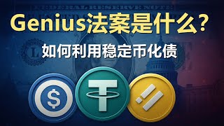 Genius法案是什么？美债稳定币天才法案如何利用稳定币化美债？
