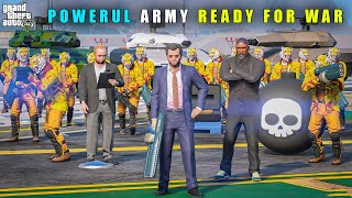GTA 5 : MICHAEL'S POWERFUL TIGER ARMY READY TO FIGHT CARLOS || BB GAMING