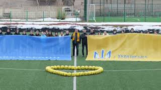 Вихованці спортивної школи "Юність" у Чернігові взяли участь у флешмобі #UAразом