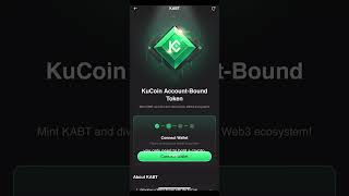 Minting KuCoin Account Bound Tokens #shorts #web3 #DigitalAssets  #KuCoin #minting #tokens