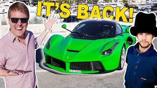 REUNITED with JAMIROQUAI JAY KAY's One-off Signal Green LaFerrari!