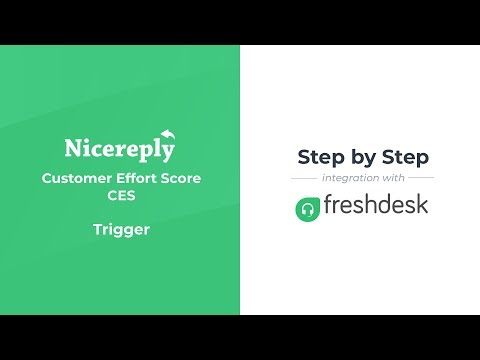 Setting up Nicereply CES trigger in Freshdesk