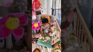 Baby enjoying Study time 🤣👶/#cutebaby#babystudy#youtubeshorts