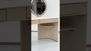 真皮梳妆台化妆桌 #工厂 #中国制造