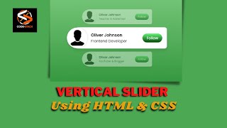 Discover the Best Vertical Slider Designs with HTML & CSS || Coding Tutorials