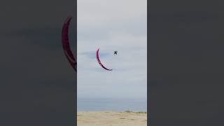 Worlds FIRST TIP DRAG TO BARREL ROLL ON A PARAMOTOR. #paramotoring #shorts