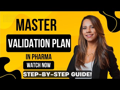 Master Validation Plan in Pharma: Step-by-Step Guide!