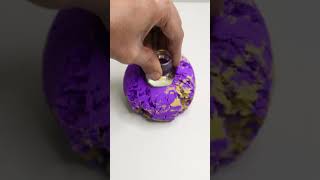 Reverse Satisfying Press Kinetic Sand ASMR #204r #shorts #craftsking