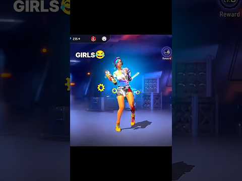 Impossible 🗿 Girls 🤪 VS Boy 💀  #shorts  #vs  #freefire #trending
