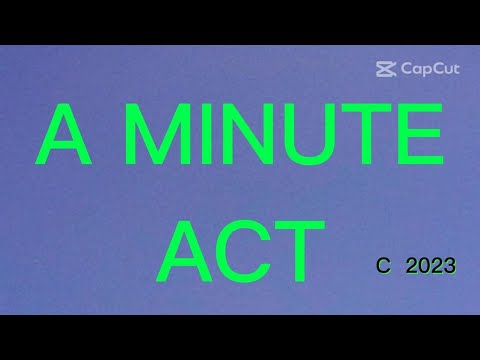Trailer - A MINUTE ACT