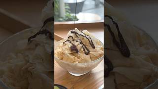 [Tokyo Station] dari K🍫 Shaved ice with crispy chocolate in an instant🍧 #TokyoCafe #TokyoGourmet