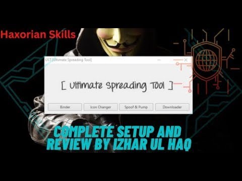 UST Universal Spreading Tool Complete Review and setup #ceh #cyber_world #spreader #hacks #developer