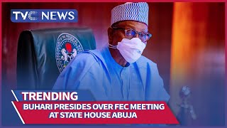 President Muhammadu Buhari presides over FEC Meeting at State House Abuja