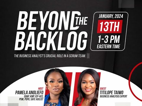 Workshop | Beyond The Backlog: The Business Analyst's Role in a Scrum Team