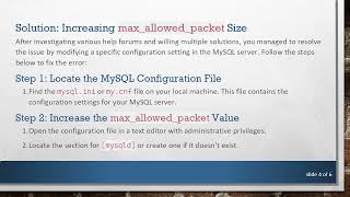How to Resolve MySQL Error 1146 (42S02): Table Doesn't Exist