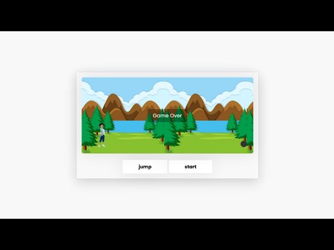 Code Jumping Game Using HTML, CSS & JavaScript || JS Projects