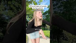 The different types of people during summer #pov #comedy #skit #relatable