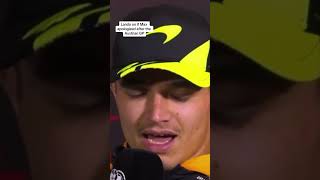 Lando Norris on If Max Apologized After the Austrian GP | Silverstone Drivers F1 Press Conference