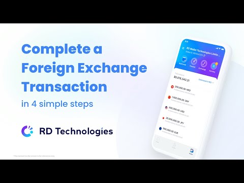Complete a Foreign Exchange Transaction in 4 simple steps - RD Wallet
