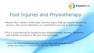 Call (08) 9444 8729 - Perth Physiotherapy for Foot Injuries