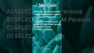 SQL Quiz