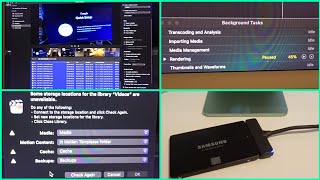SSD Vs. HDD External Rendering In Final Cut Pro w/ M1 Base Model Mac!