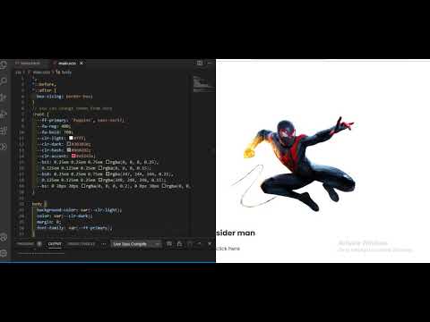 3D Card Effect using HTML, SCSS, JavaScript