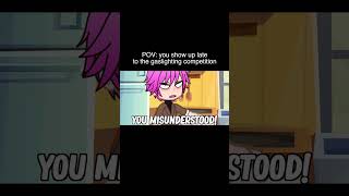 When You’re The King Of Gaslighting! 💀 | Funny Gacha Life Reacts To TikTok