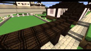 Minecraft Japanese archery dojo and bow armory