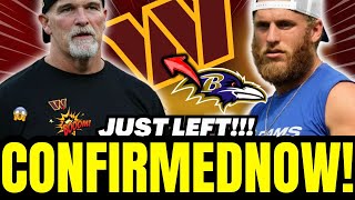 🚨🚨BREAKING NEWS! WASHINGTON COMMANDERS NEWS TODAY NFL 2025