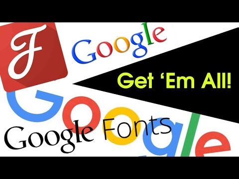 Install ALL Google Fonts On Windows 8.1 In Just A Few Clicks!