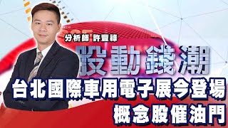 台北國際車用電子展今登場 概念股催油門《股動錢潮》許豐祿  20220420
