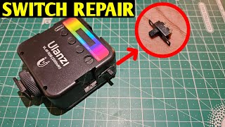How to Replace Switch from an Electronic Device | DIY Repair