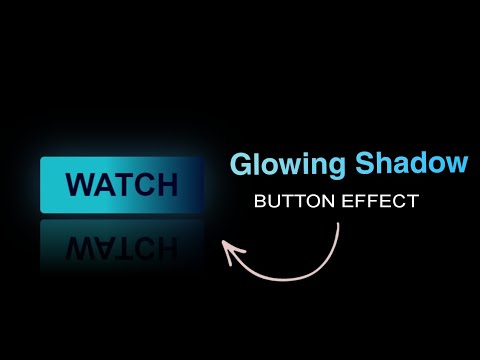 Glowing Shadow Button Effect | css button effect #youtube #youtubevideos