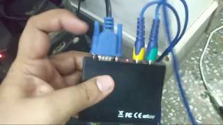 VGA to HDMI Converter : Feature and Quick Review (Hindi) (Live Video)