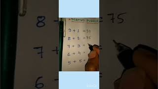 #shortsviral #maths #testandlearn #logicpuzzle #puzzle #mathswise #mathematicalpuzzle #mathpuzzle
