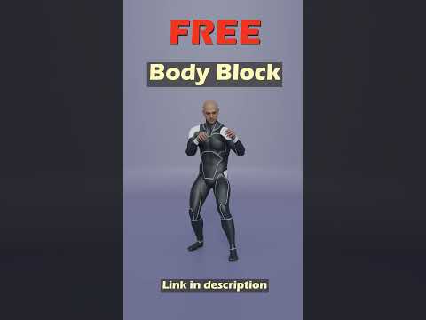 Body Block. Free Mixamo animation for Daz Studio's Genesis 9. #dazstudio #mixamo