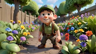 Four Naughty Gnomes Plant Jelly Beans | Counting Song for Kids | Nursery Rhymes and Baby Songs