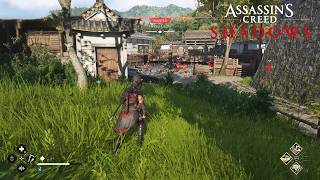 Assassin's Creed Shadows Gameplay - Camp Infilitration & Combat (AC Shadows Gameplay)