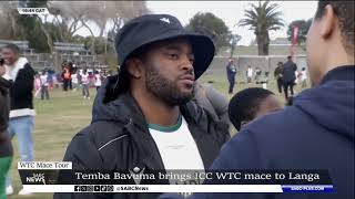 WTC Mace tour | Bavuma hopes to inspire next generation of cricketers