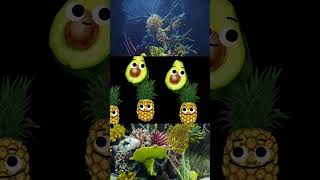 🌴Bear Sensory - Fruit Dance Party! - Fun Animation and Upbeat Music! #fruitparty #babysensory