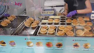 Taiwanese snacks/red bean cake tastes more important because the filling is full/Zhonghe District