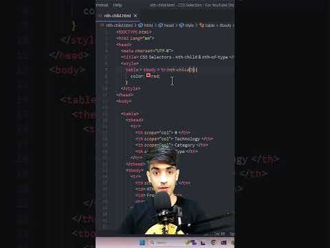 CSS Nth-Child Selector | tips for a #developer