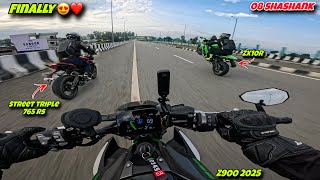 First Ride With My Kawasaki z900 2025 | Public Reaction on Superbikes