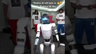 Roblox Ai Should be stopped ngl 😭 #roblox #ai #robloxai #banned