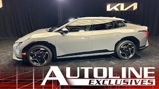 The EV4 is Kia's 1st All-Electric Sedan - Autoline Exclusives